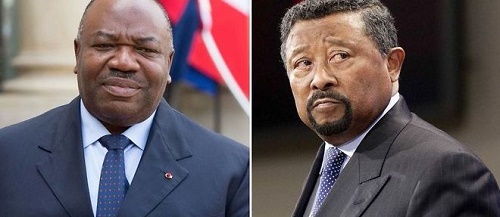L-R: President Ali Bongo, 57, and Jean Ping, 73, both worked under Omar Bongo until he died in 2009