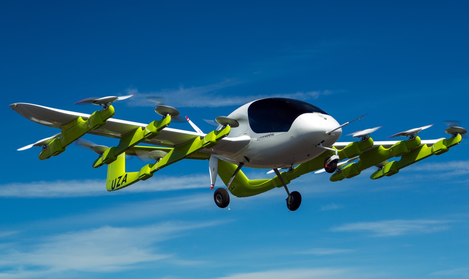 Flying taxi takes to the skies in New Zealand