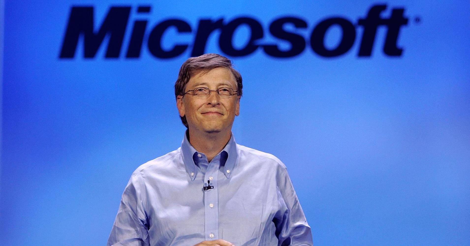 Bill Gates, founder of the Microsoft Corporation