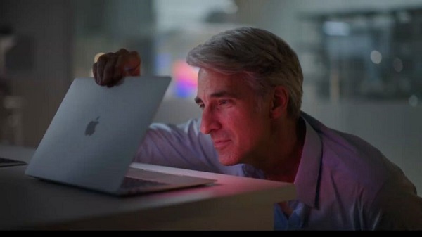 Apple's engineering chief Craig Federighi said the laptops wake instantly from sleep