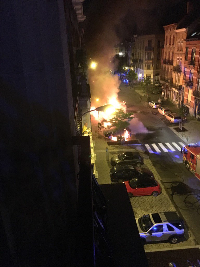 Brussels fire