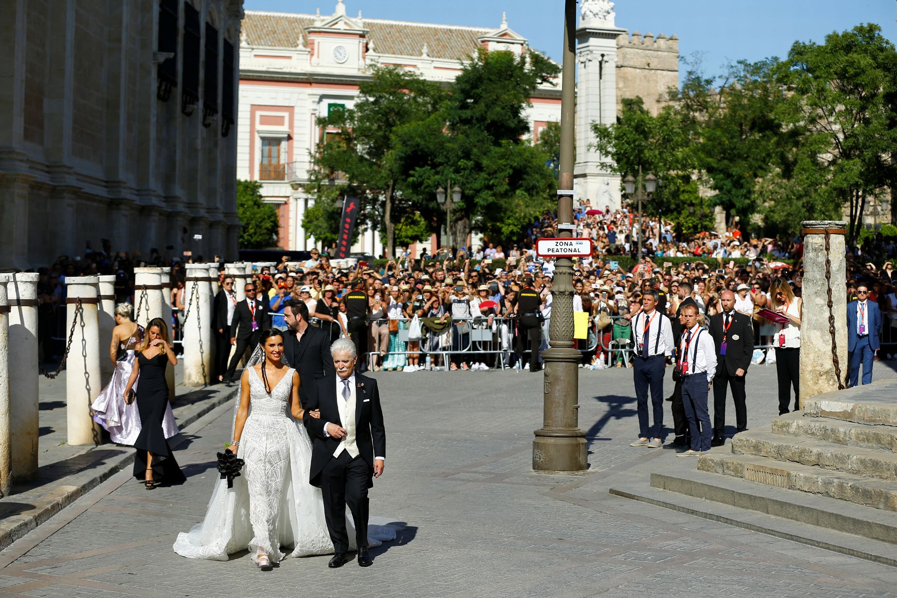 Pilar Rubio and her father