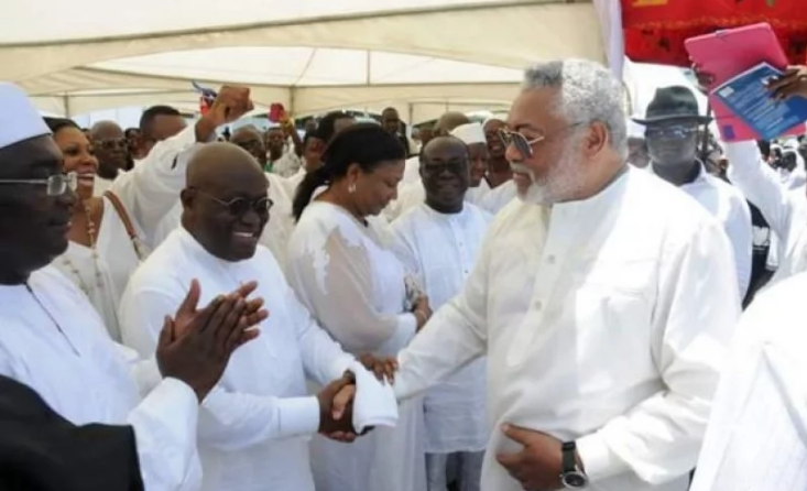 Jerry Rawlings and Akufo-Addo