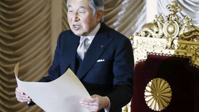 Japan's Emperor Akihito