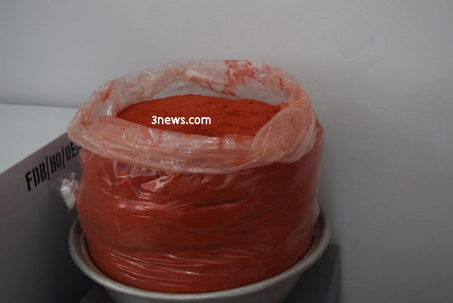 ‘Konkonte’ mixed with colour being sold as powdered tomato