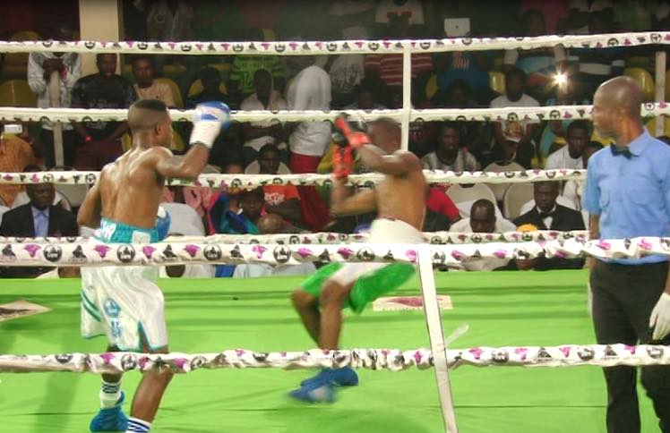 Micah lands good punch