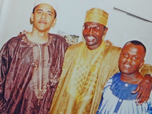 Obama with Malik in happier times