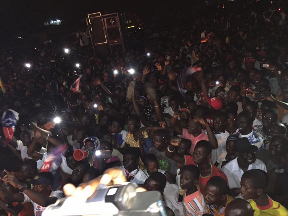 NPP crowd in Volta Region