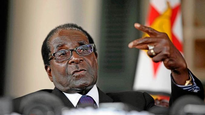 Zimbabwean President Robert Mugabe