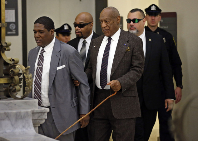 Bill Cosby with cane