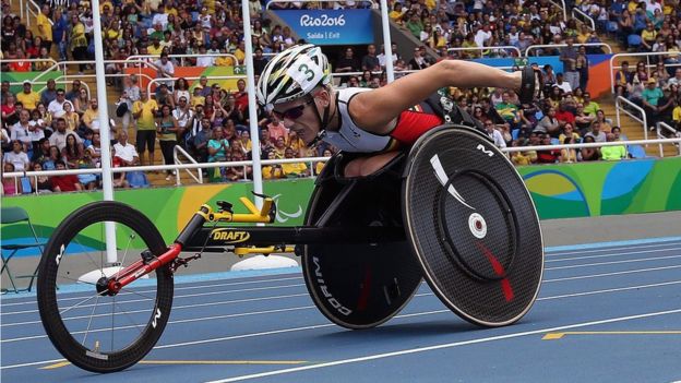  Belgian Paralympian Marieke Vervoort