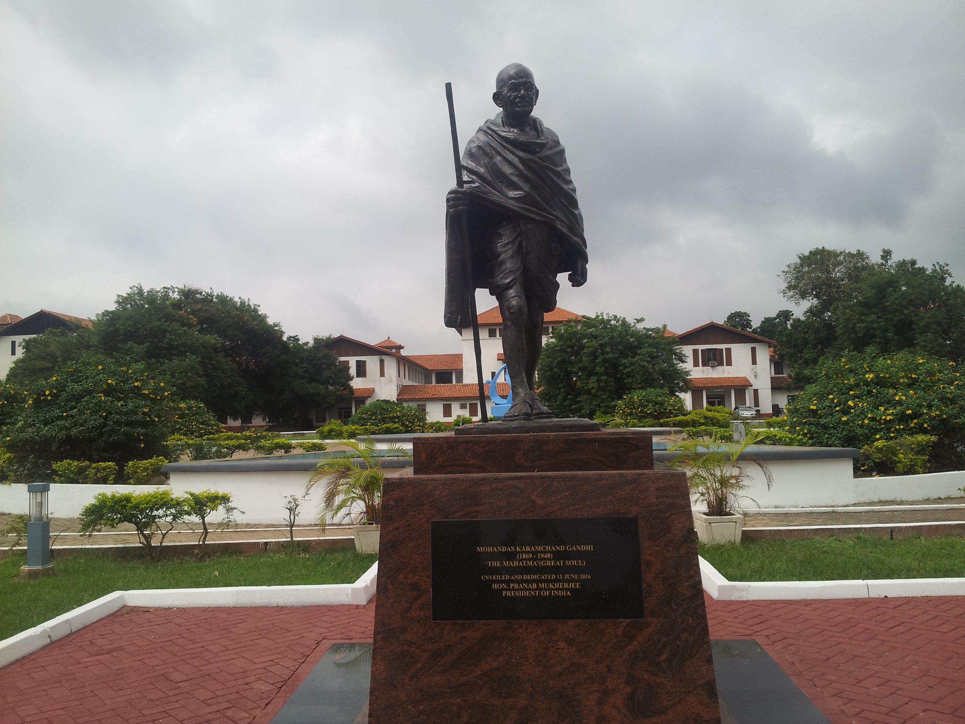 Mahatma Gandhi’s statue erected on Legon campus 