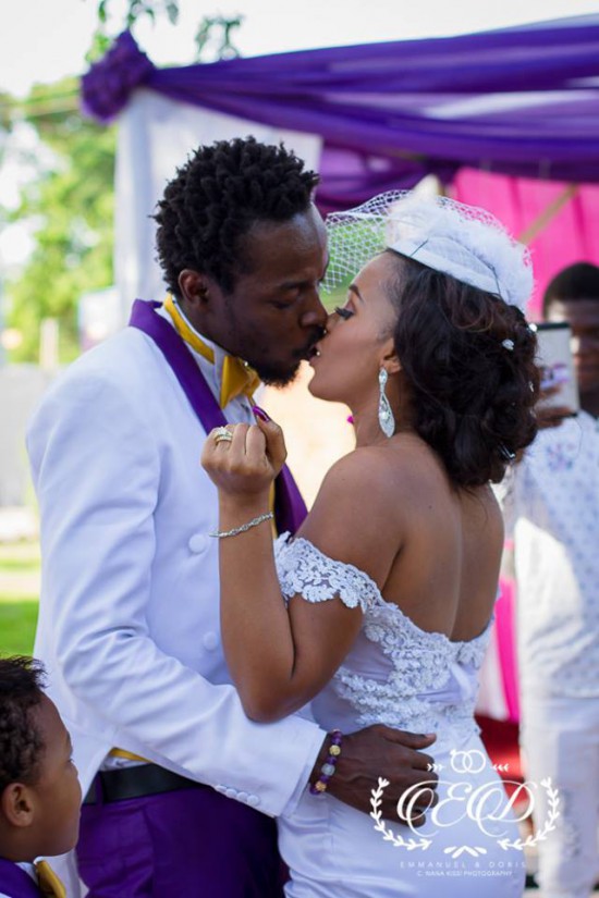 Kwaw Kese & wife, Pokua