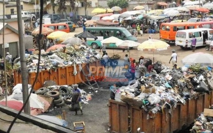 One of Ghana's urban seashores 