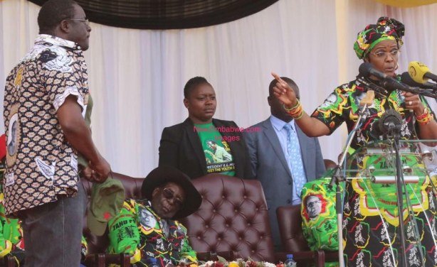 First Lady Grace Mugabe attacks Presidential Spokesperson George Charamba