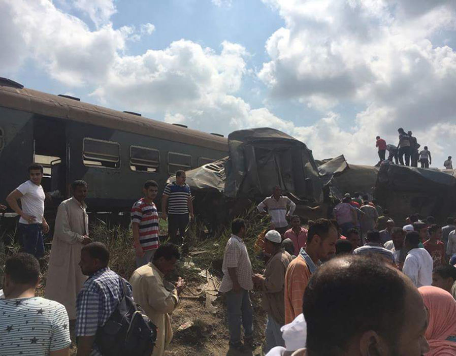 Egypt train collision