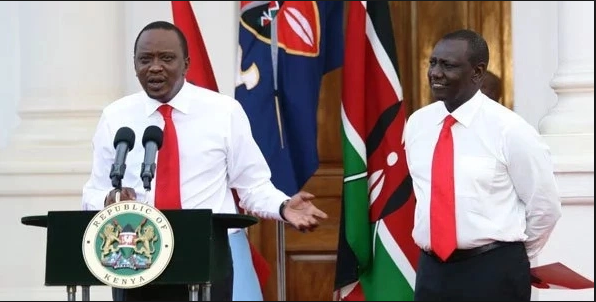 President Uhuru Kenyatta and Vice