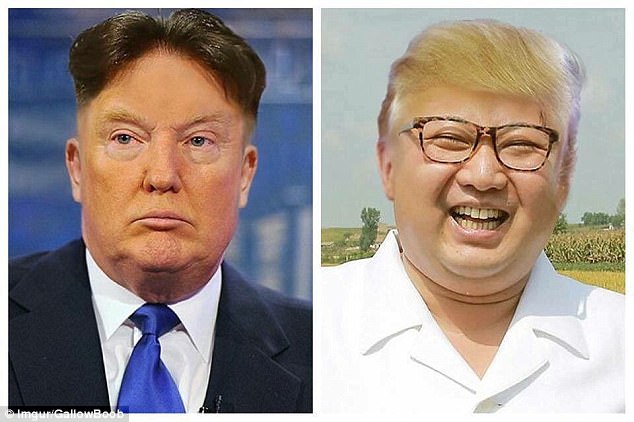 A Reddit user used Photoshop to imagine what President Trump and Kim Jon Un would look like if they swapped hair 