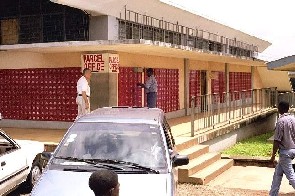 A Ghana Post office