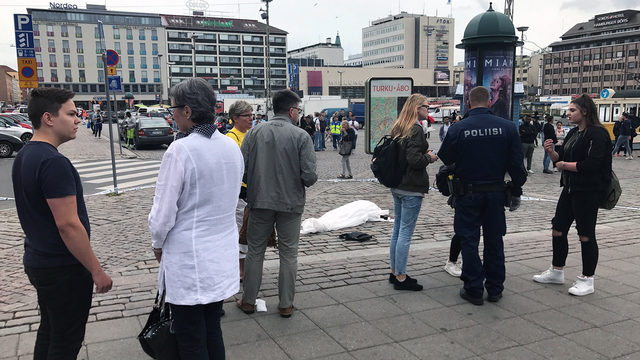 Finland- Stabbing scene