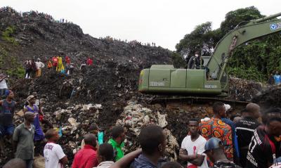 Mudslide at Guinea rubbish dump kills at least eight