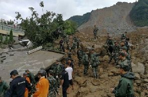 Landslide in China kills at least 15