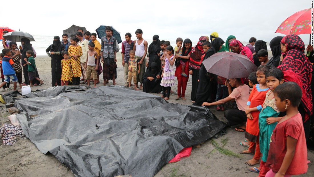 Bodies of 20 Rohingya pulled out of the Naf River 