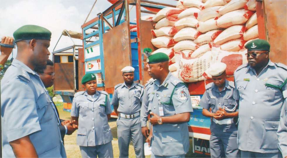 Nigerian custom officers
