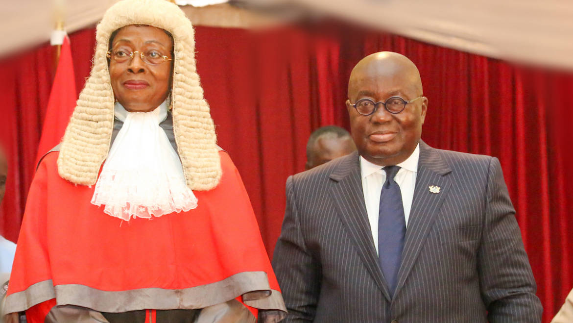 President Nana Addo refers impeachment petition to Chief Justice