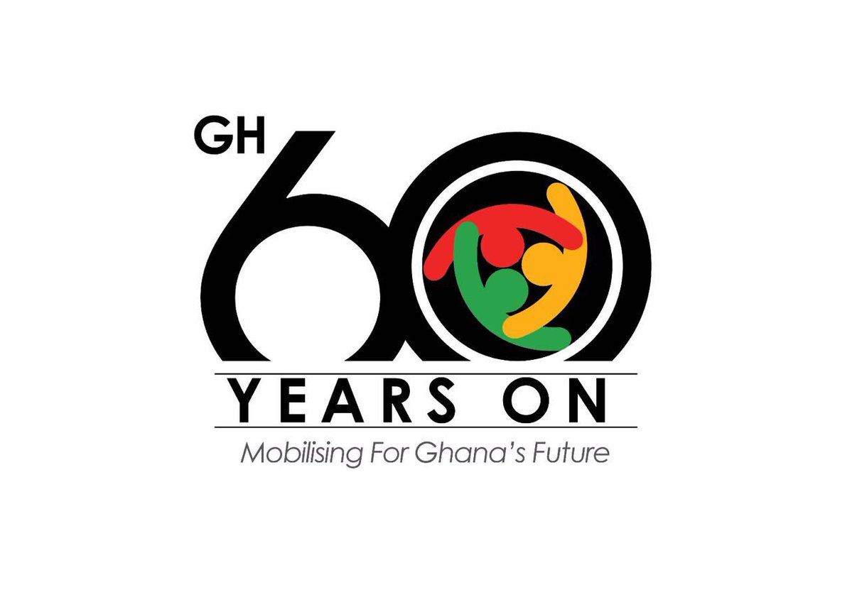 Ghana @ 60 logo