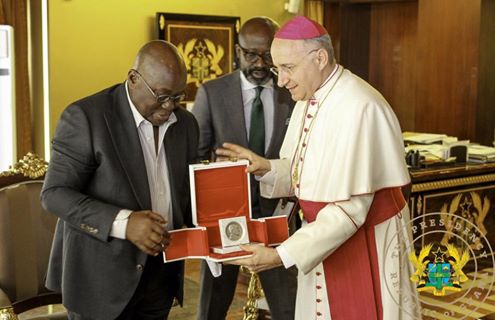 Pope Francis congratulates Akufo-Addo