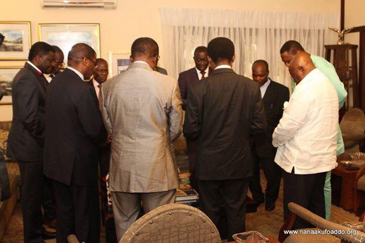 Pastors pray for AKufo-Addo