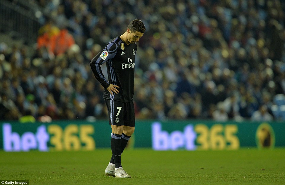 Ronaldo scores free-kick at last but Real Madrid crash out ...