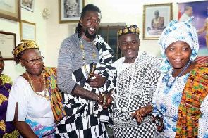 Emmanuel Adebayor has been installed as a Chief in Togo