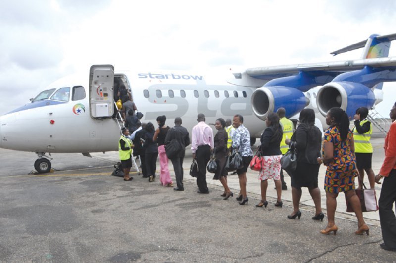 Air passengers in Ghana