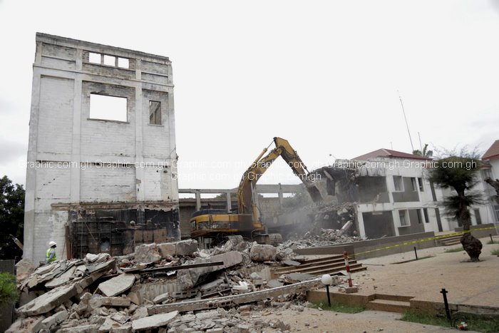 Old Parliament house has not been demolished