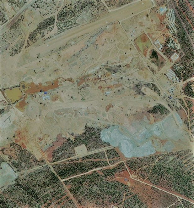 Zimbabwe's diamond site