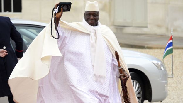 Former Gambian President, Yahya Jammeh