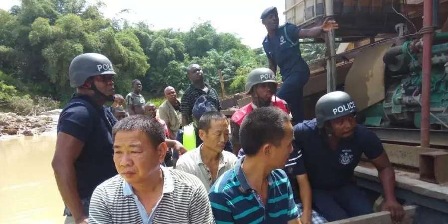 5 Chinese re-arrested for engaging in illegal mining