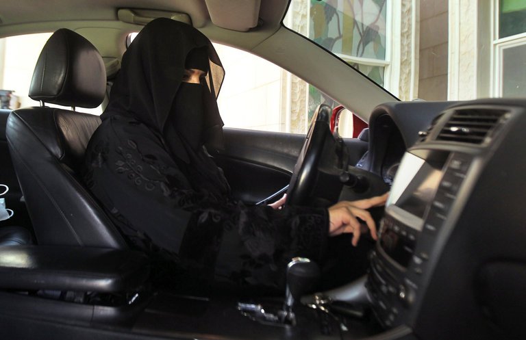 A saudi woman