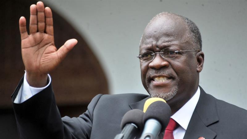 In 2015 Magufuli banned government officials from sending Christmas and New Year cards paid for by public funds as part of cost-cutting measures [Sadi Said/Reuters]