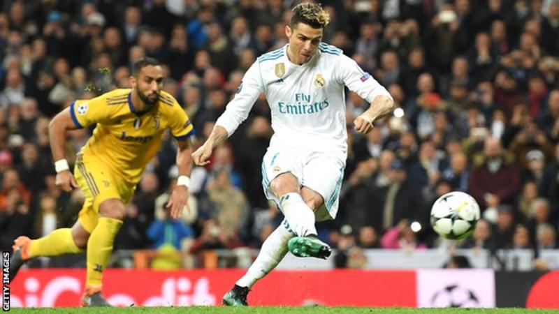 Cristiano Ronaldo scored his 41st goal of the season for Real Madrid