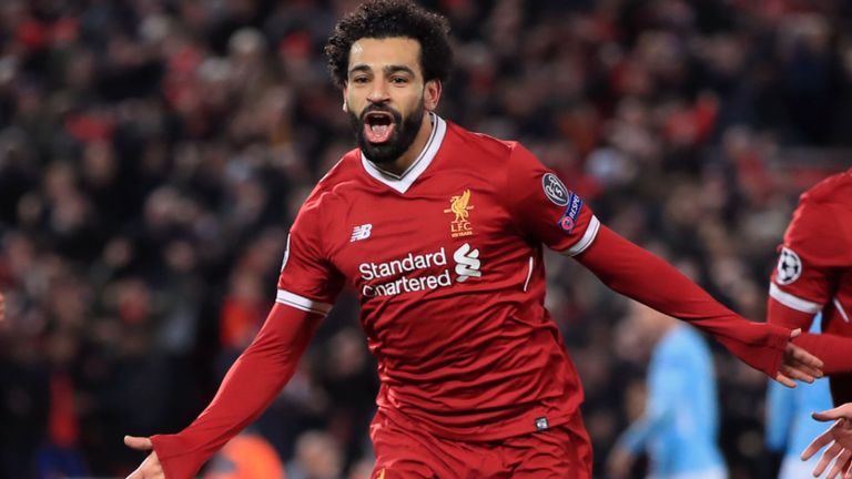 Salah has helped Liverpool into the Champions League semi-finals