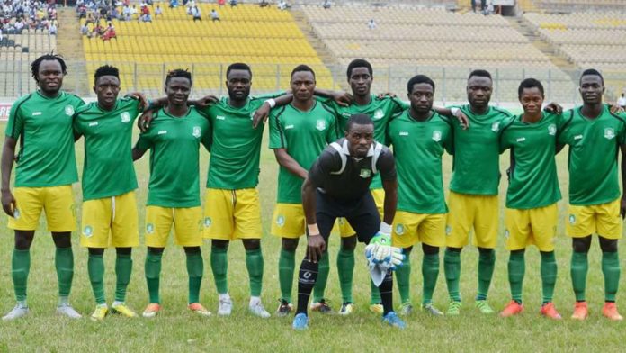 Aduana Stars won the first leg by 6 goals to 1