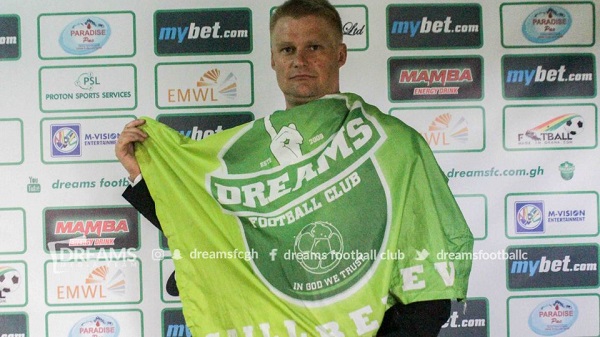 Dreams FC new coach Juha Pasoja