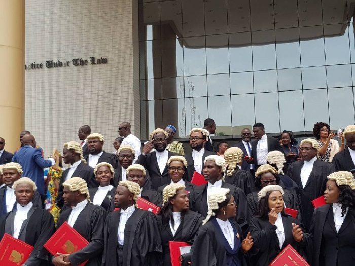 Thirty-eight lawyers called to the Bar