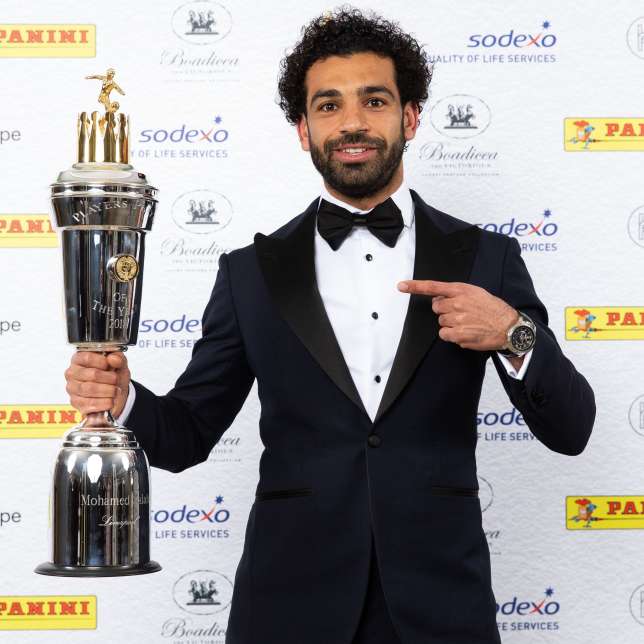 'Standout' Salah wins PFA Player of the Year award