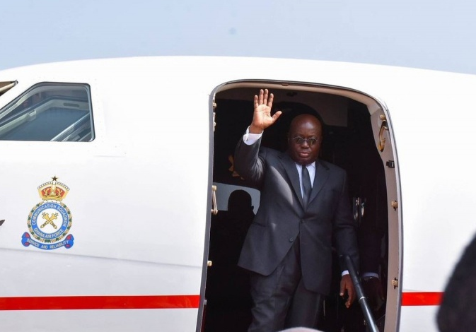 President Akufo-Addo leaves for the United States