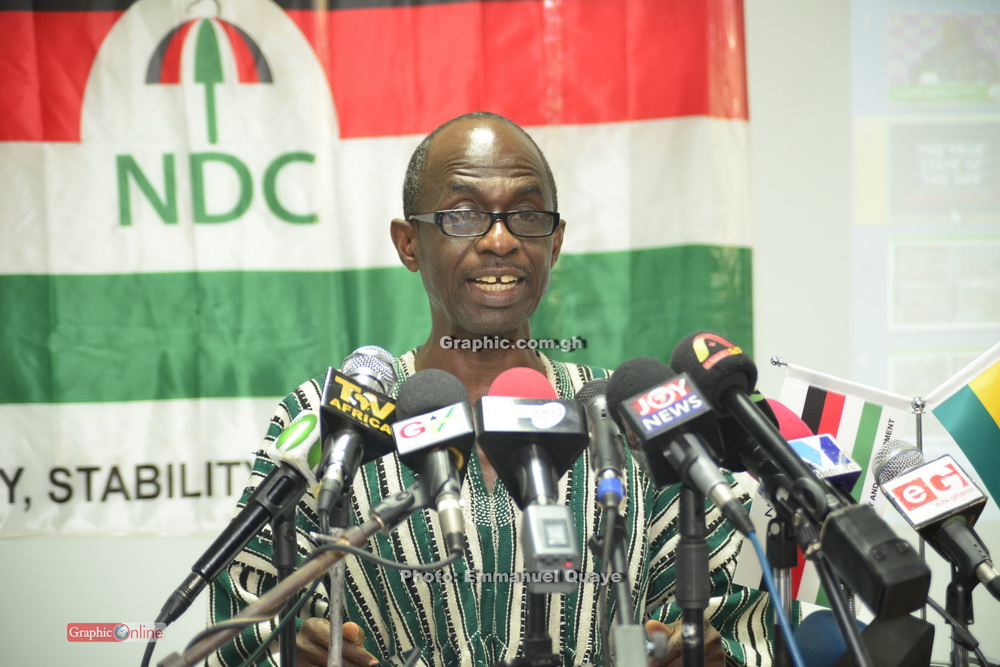 Johnson Asiedu Nketia, General Secretary, NDC