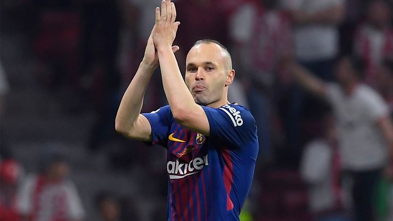 Andres Iniesta has announced he will be leaving Barcelona this summer 